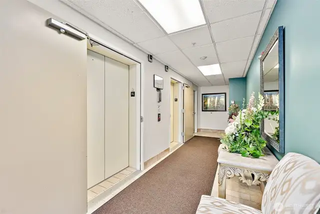 Elevator Entry at Lobby