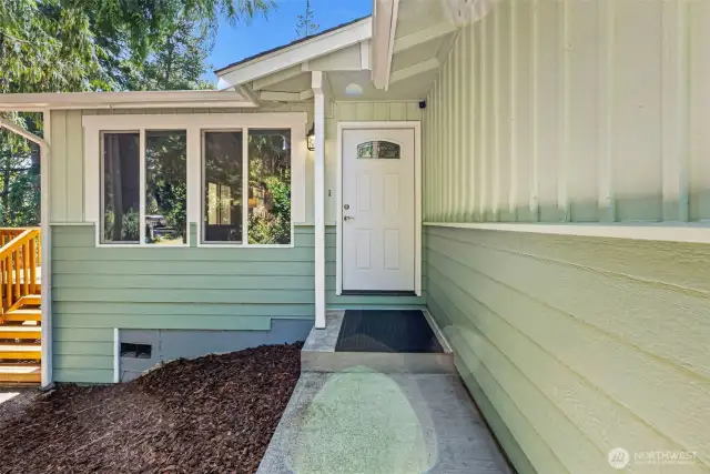 Front entry