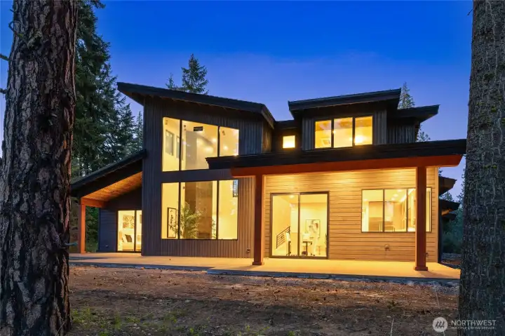 Back of home view