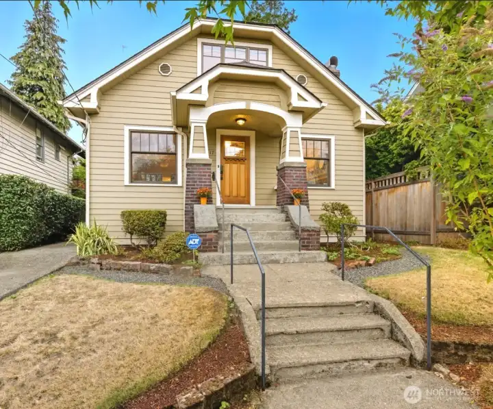 Welcome to the timeless charm of this beautifully updated 1919 Craftsman.