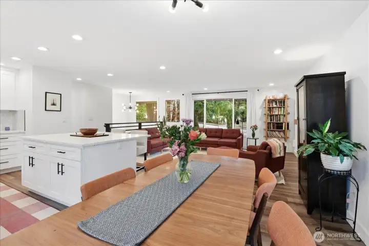 Very light and bright.