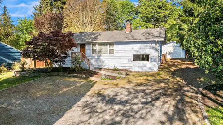 This 2 story home with basement has had an updated kitchen and baths.