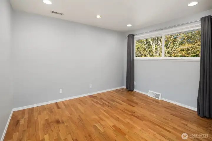 The office on the main level is quite large and could function as a guest suite or even a 5th sleeping area.