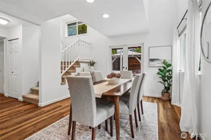 Perfect family room leads to the outdoors. Perfect family room leads to the outdoors.