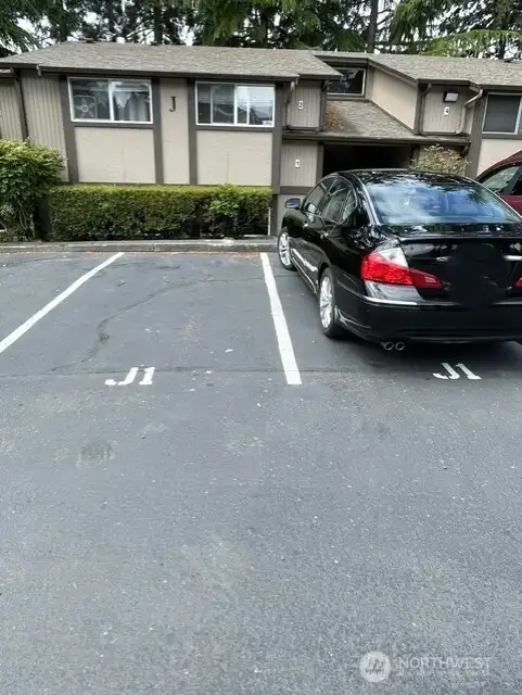 2 assigned parking spaces in front of home...lots of guest parking