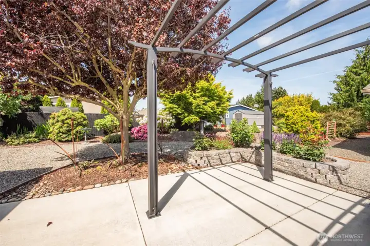 Private patio