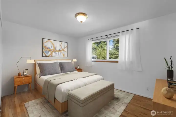 Primary Bedroom -  Virtually Staged