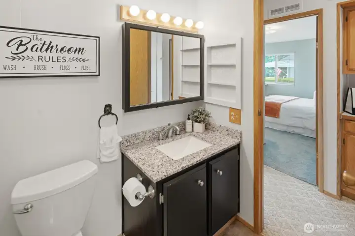 Guest bathroom Guest bathroom