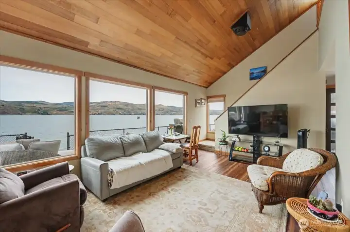 Lake View from Living Room