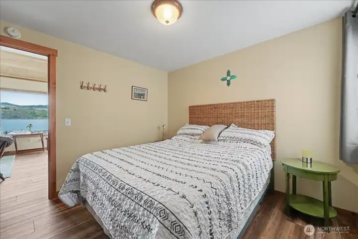 Generously sized third bedroom located downstairs.