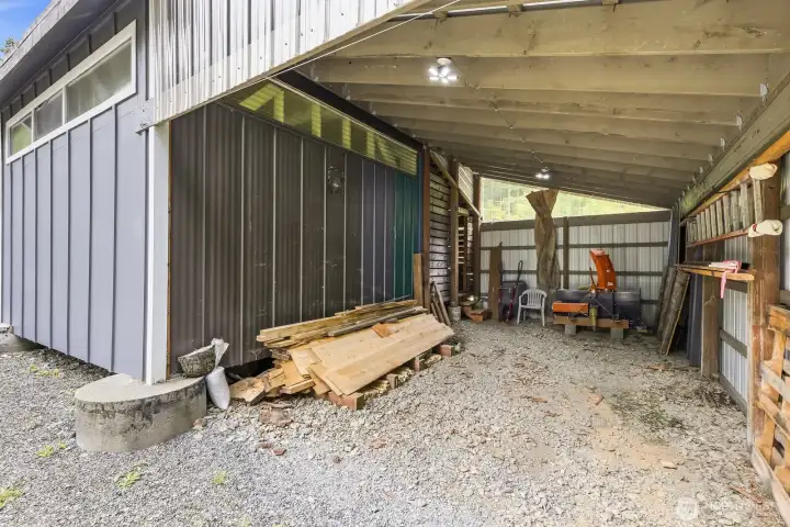 Covered 2 Car Carport