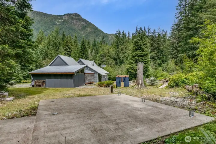 Outdoor Pad for Picnic/Outdoor Shelter poured  2023