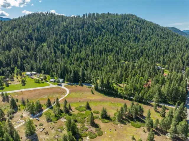 Homestead at top occupied by owner who has lived in Shugart Flats his entire 76 years