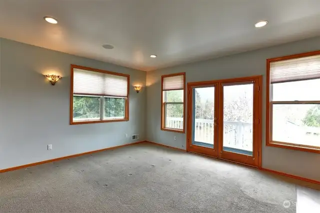 Primary bedroom in the main home