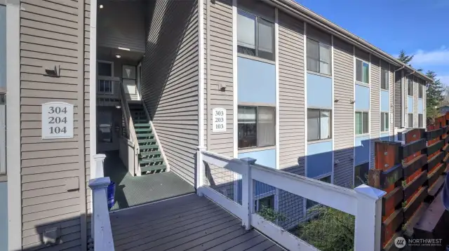 Cozy lower level unit with territorial views & private balcony!