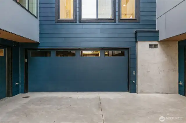 Garage entry