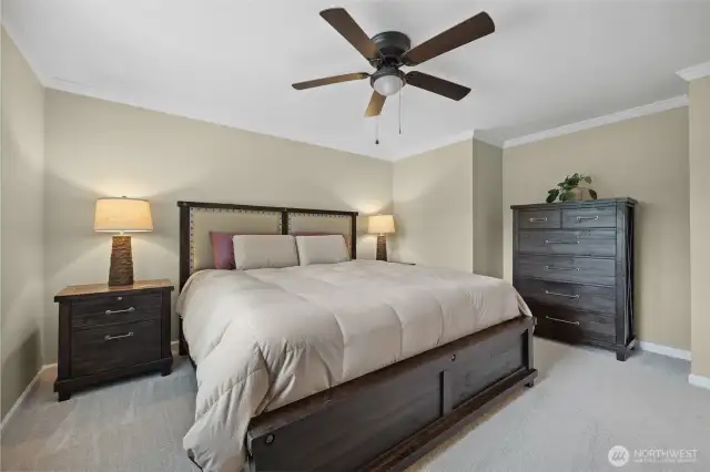 With the possibility for a king size bed