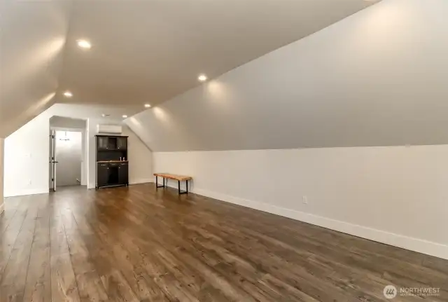 Bonus room above garage