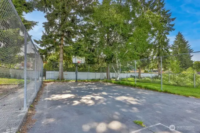 Sport Court steps away from Building G