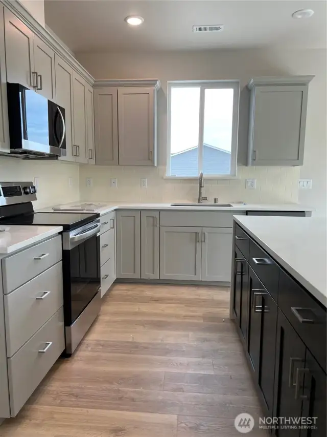Under Construction - Side view of Kitchen