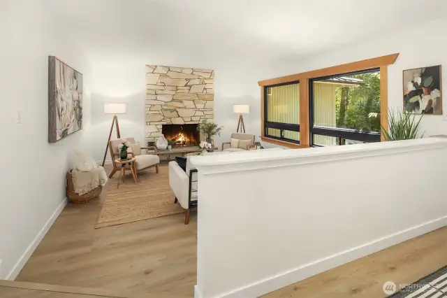 Fireplace Den