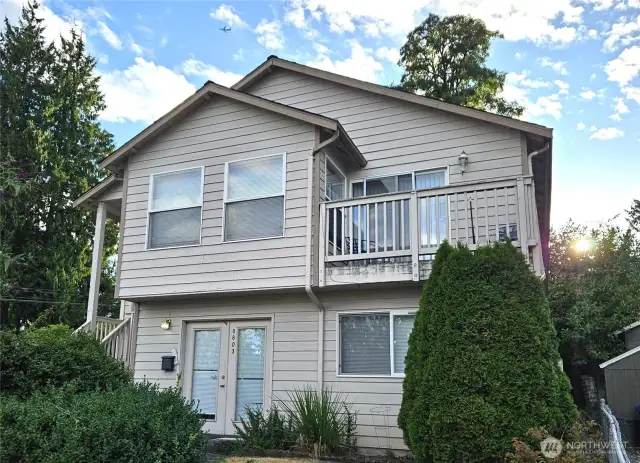 Front of Home facing East