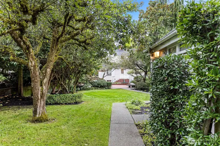 A truly turn-key home with a private outdoor sanctuary.