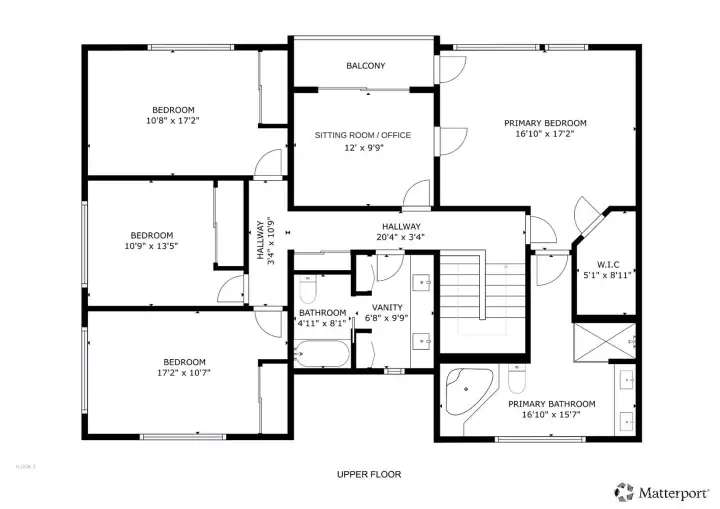 2nd Floor Floorplan