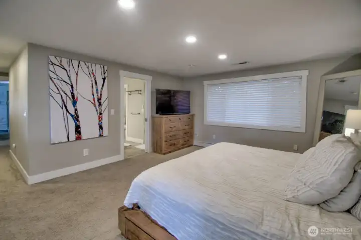 Main floor Primary bedroom view 2