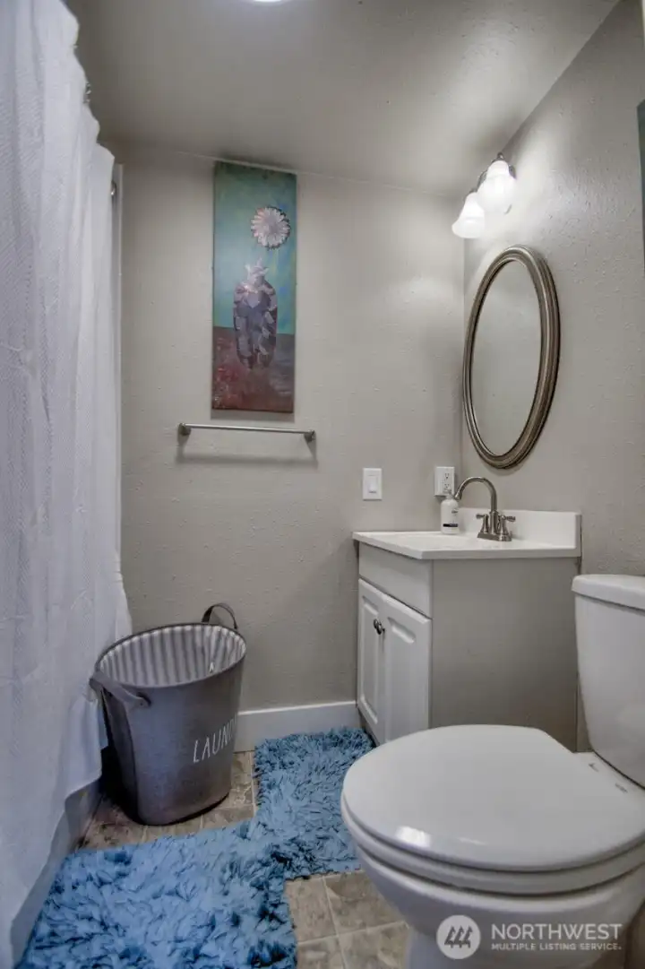 Lower level full bath