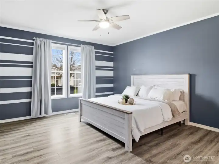 Primary on main floor.