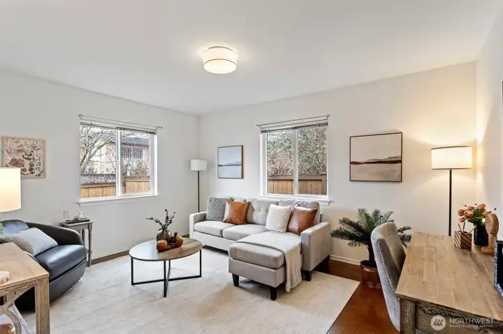 Large 4th bedroom - non conforming, due to lack of closet.