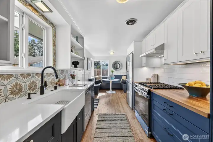 stunning new kitchen!