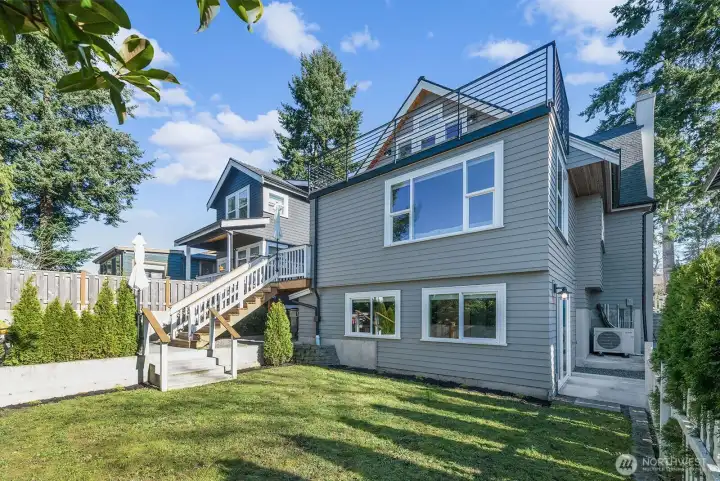 The perfect sized backyard!