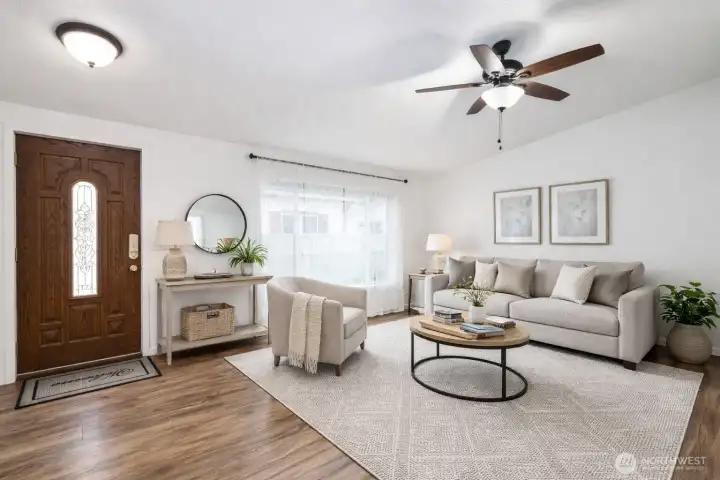 Living Room - Virtual Staging