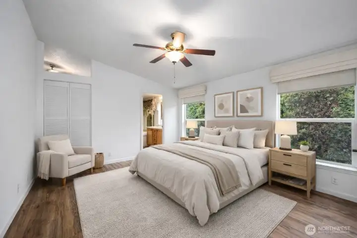 Primary Suite - Virtual Staging