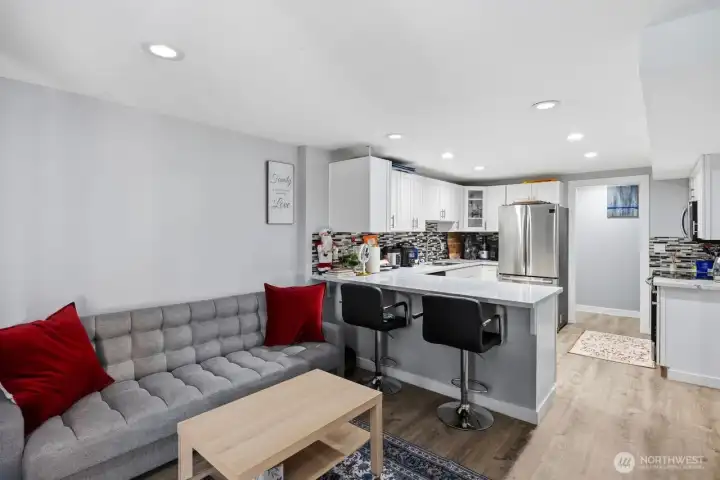 Beautiful downstairs kitchen