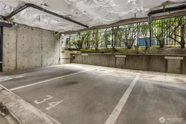 one of the parking lot.