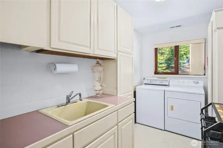 Main Floor Laundry Located Just Off Garage Main Floor Laundry Located Just Off Garage