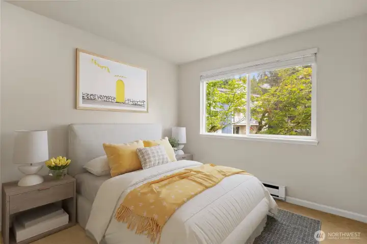 Second bedroom. Could also serve as a home office. *Virtual Staging