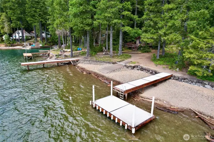 Another view of dock.