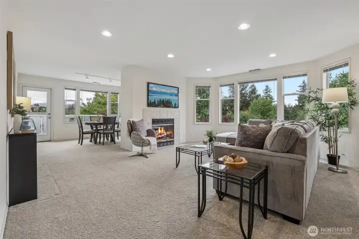 Expansive and Open living spaces