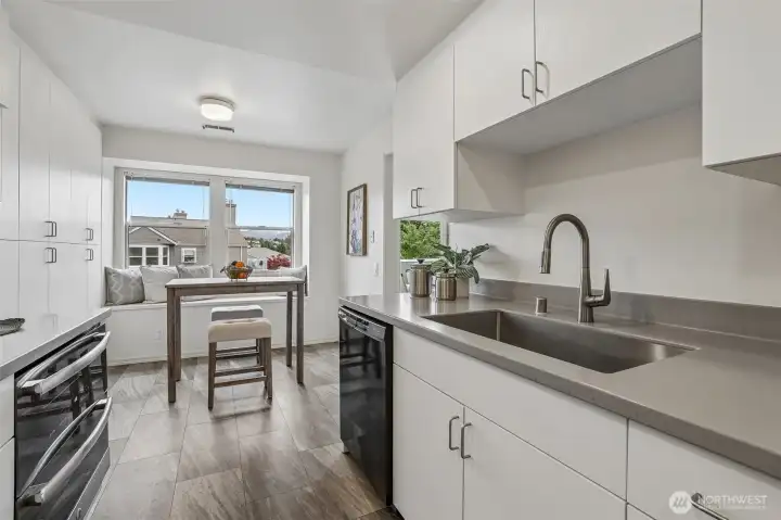 Dinette area in kitchen