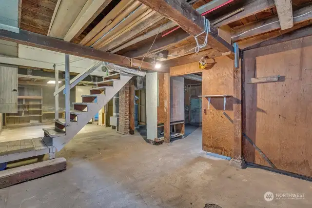 Lots of possibilities in the daylight basement