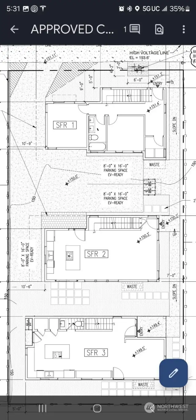 Property layout and parking