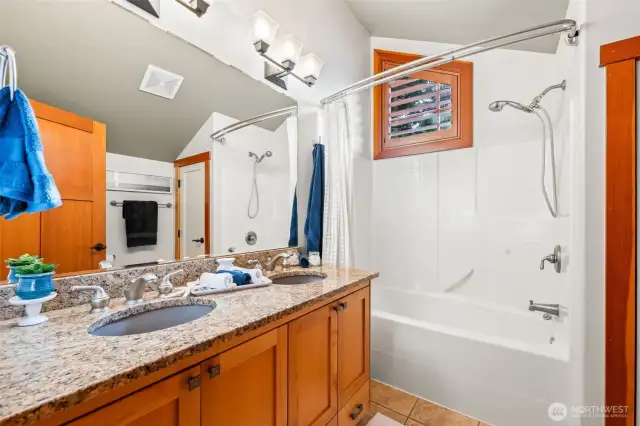 Guest bathroom on 2nd level.