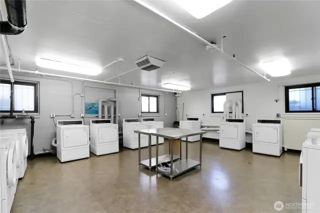 Common laundry room on main level. Machines are free to owners.