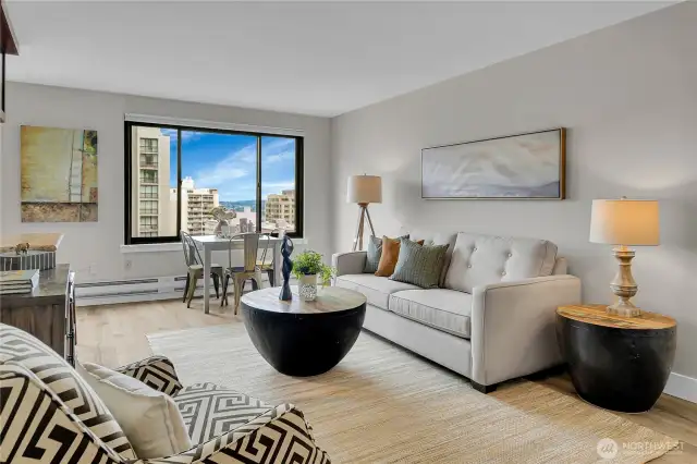 Spacious, efficient layout.