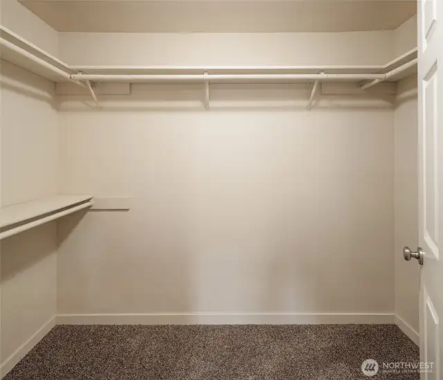 Another walk in closet in bedroom!