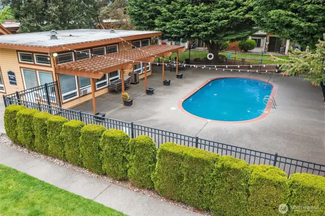 Community Pool. Currently closed